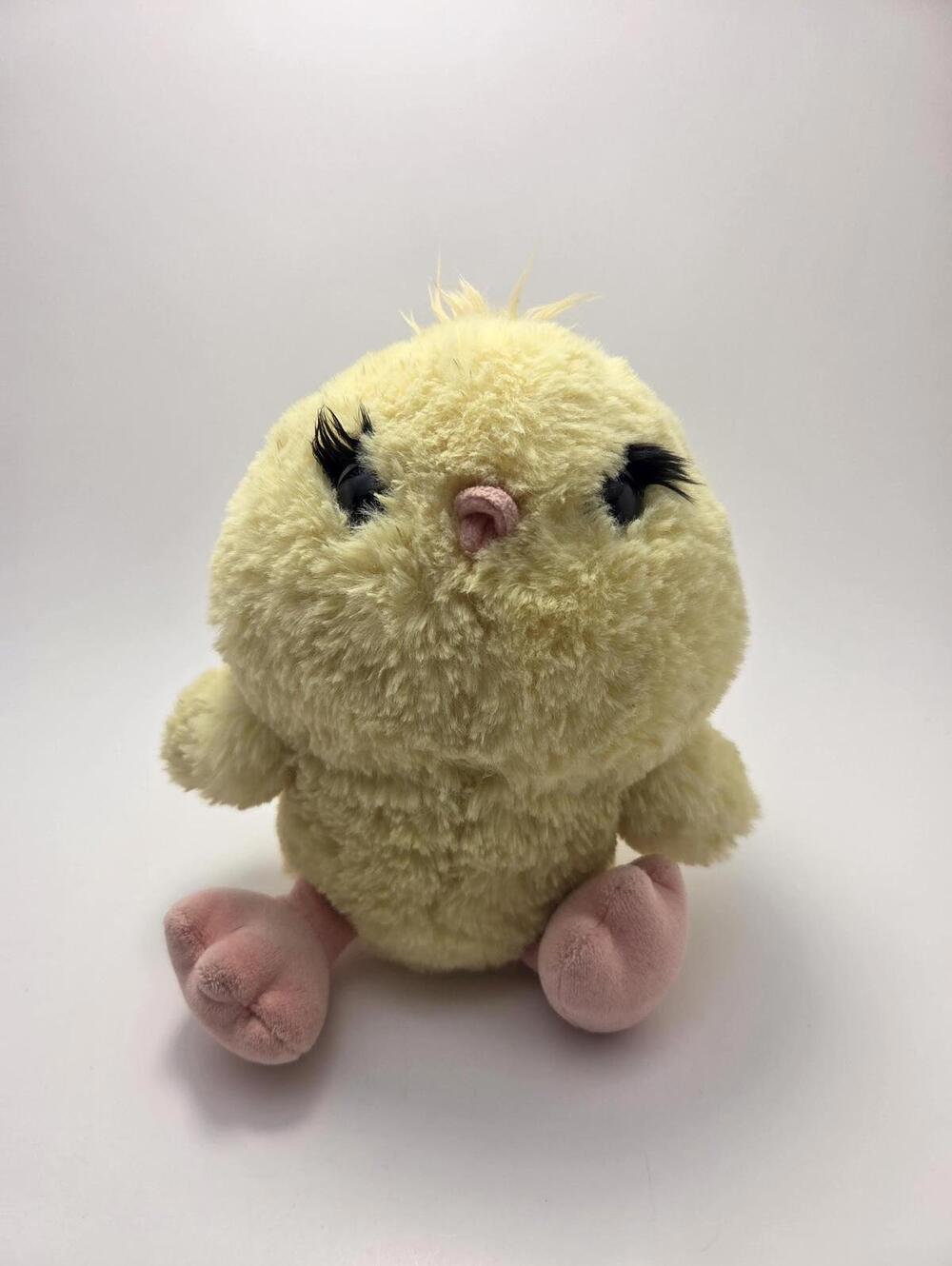 Aurora Yellow Chick Plush, Soft Stuffed Animal Collectible (8 inch)